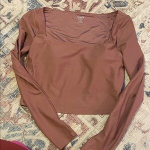 Long Sleeve Workout Top